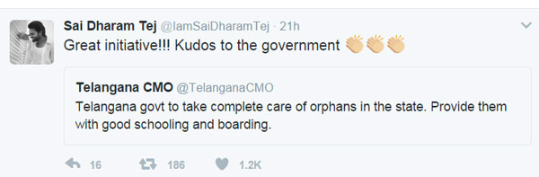 sai dharam tej,chiranjeevi,winner,kcr decision  మెగా మేనల్లుడు అనిపించావ్ పో...! 
